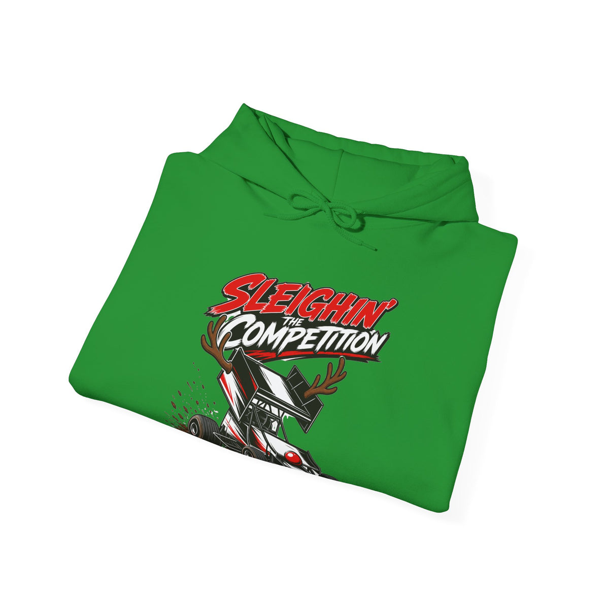Sleigh Competition Racing Christmas Hoodie