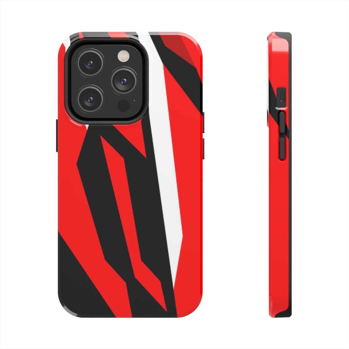 Red Racing Graphic Tough Phone Cases