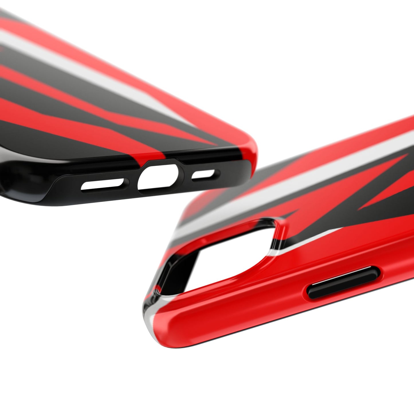 Red Racing Graphic Tough Phone Cases