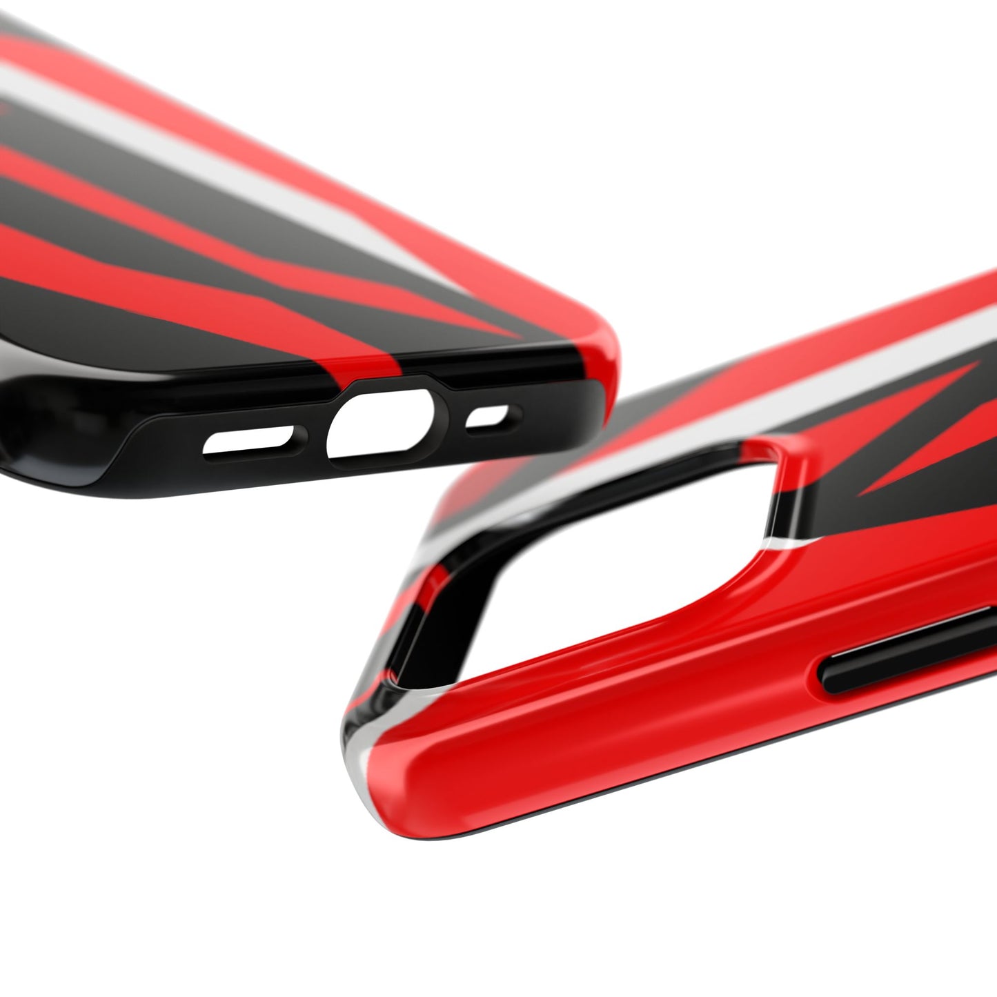 Red Racing Graphic Tough Phone Cases