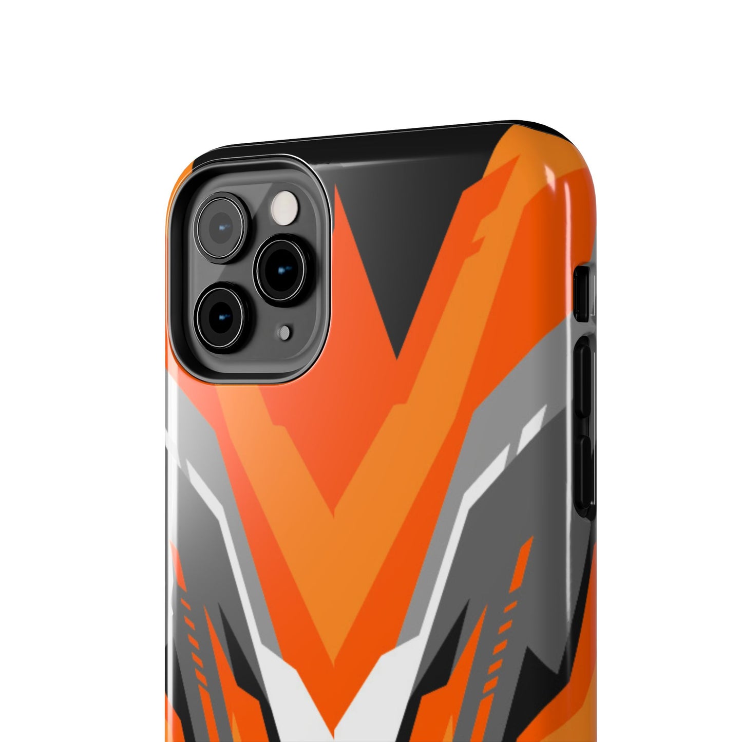 Orange Racing Graphic Tough Phone Case