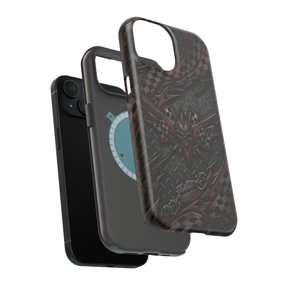 Gothic Dragon Skull Magnetic Phone Case