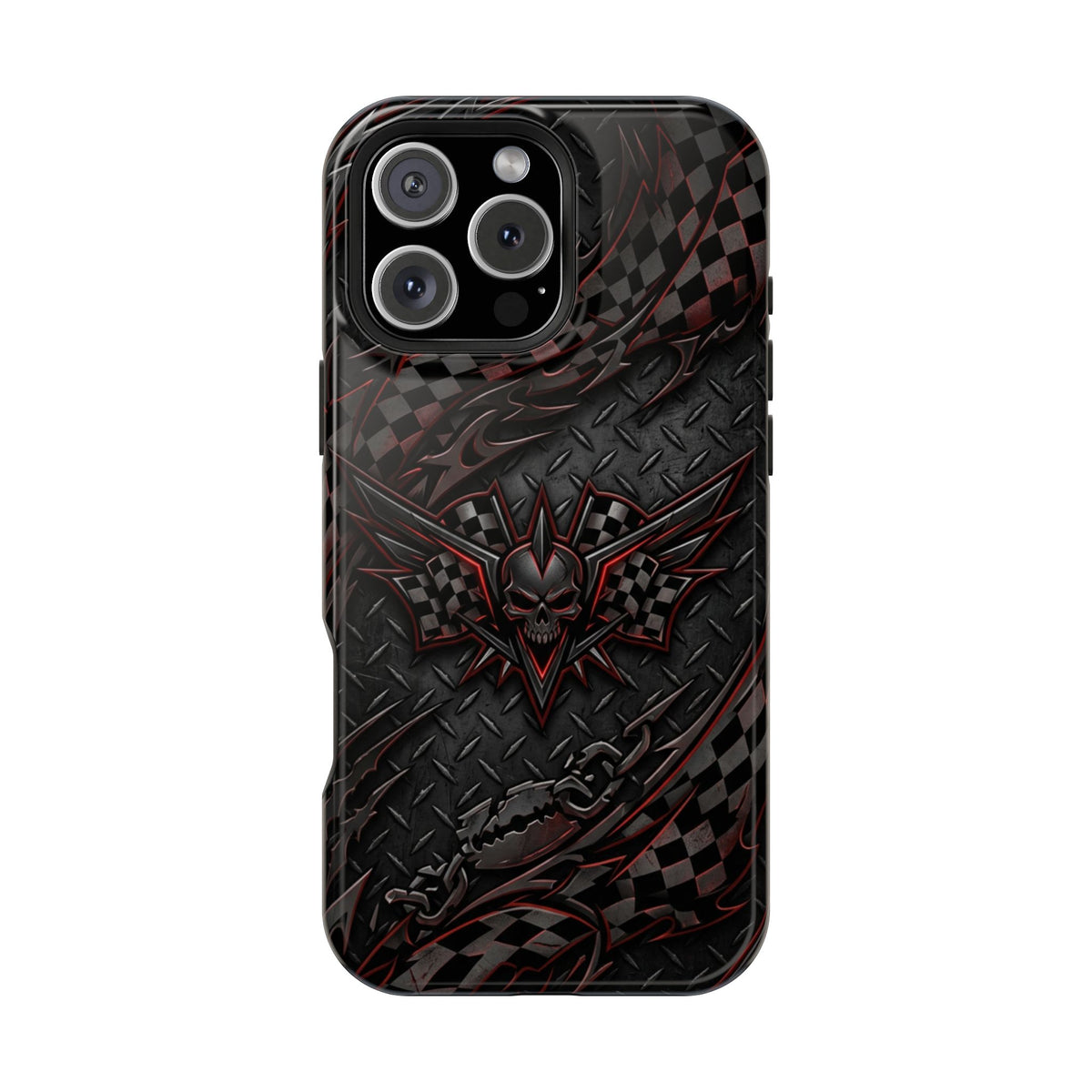 Gothic Dragon Skull Magnetic Phone Case