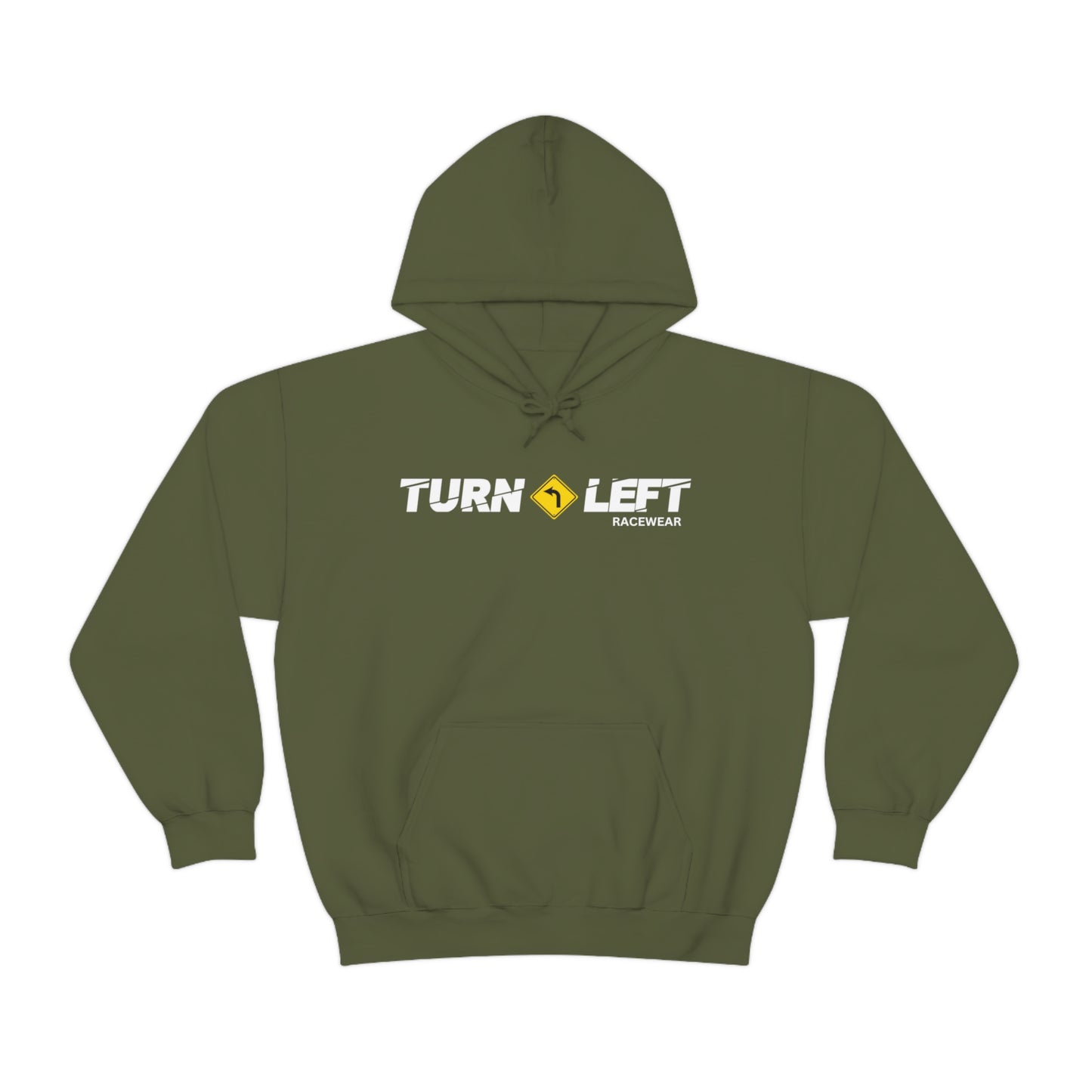 Turn Left Racewear Logo Hooded Sweatshirt