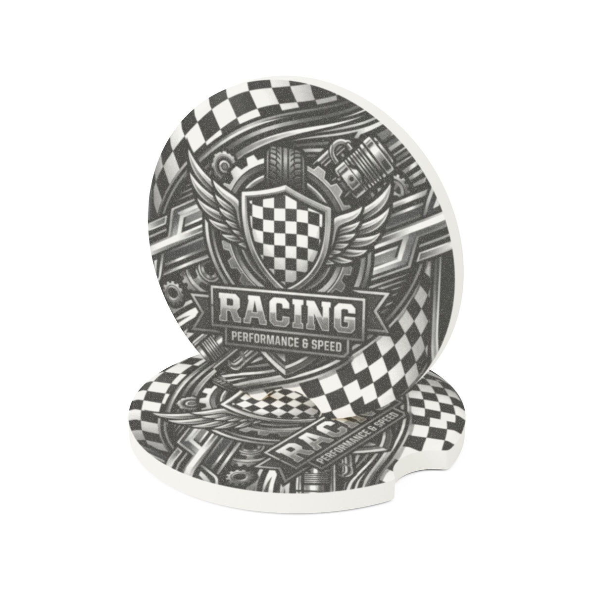 Racing Performance & Speed Soapstone Car Coaster