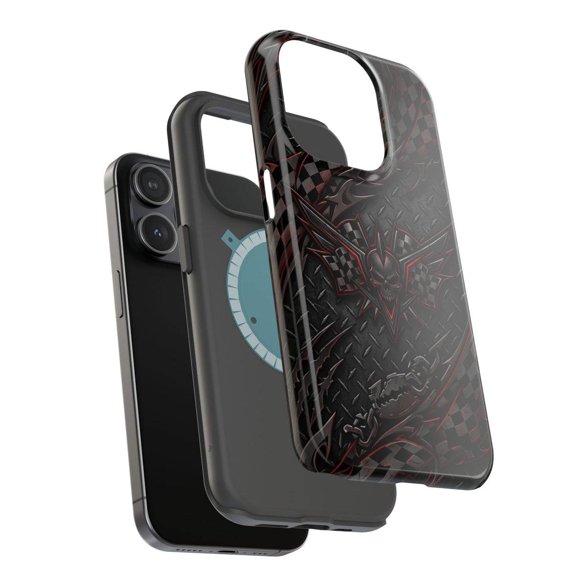 Gothic Dragon Skull Magnetic Phone Case