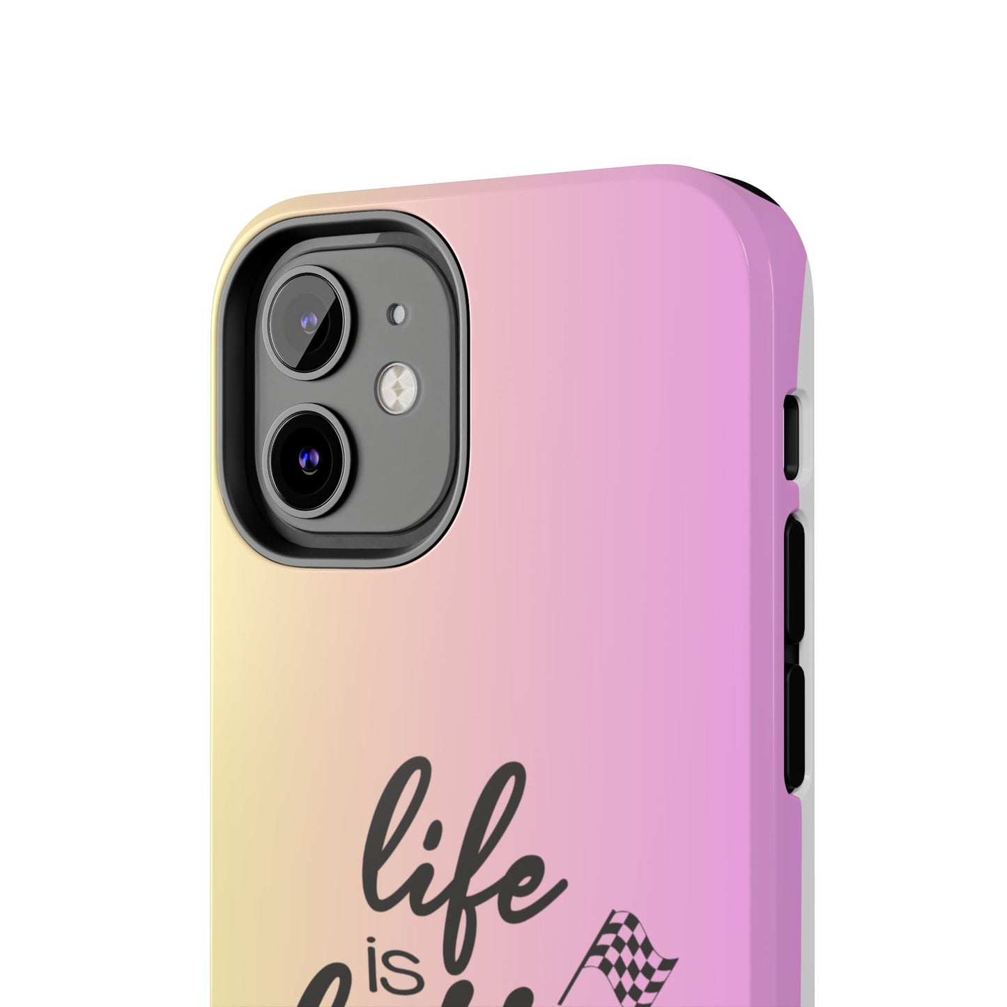 Two-Tone Tough Phone Cases - Life Is Better At The Racetrack