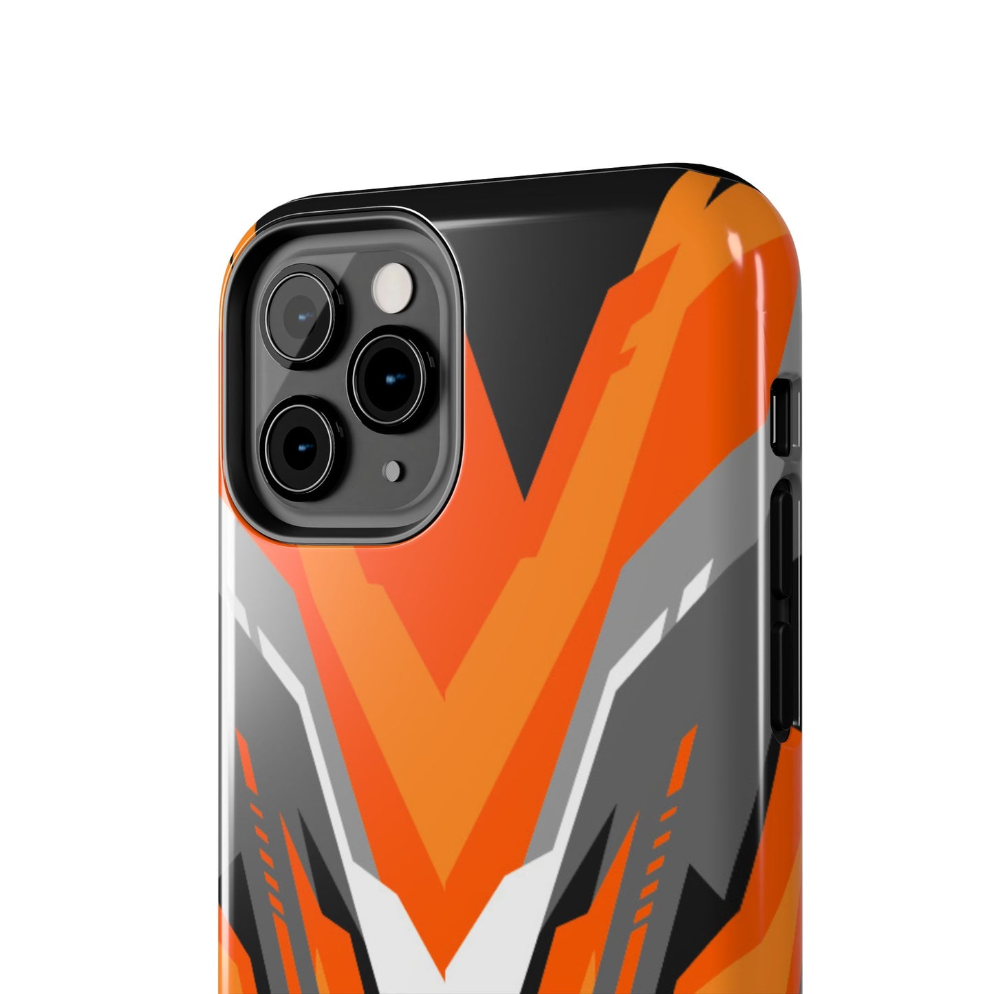 Orange Racing Graphic Tough Phone Case