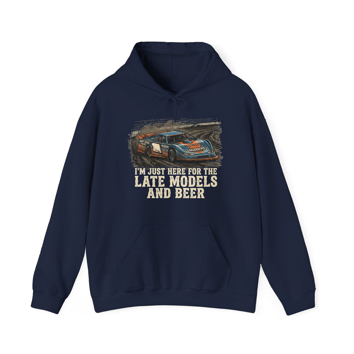 Late Models and Beer Racing Hoodie