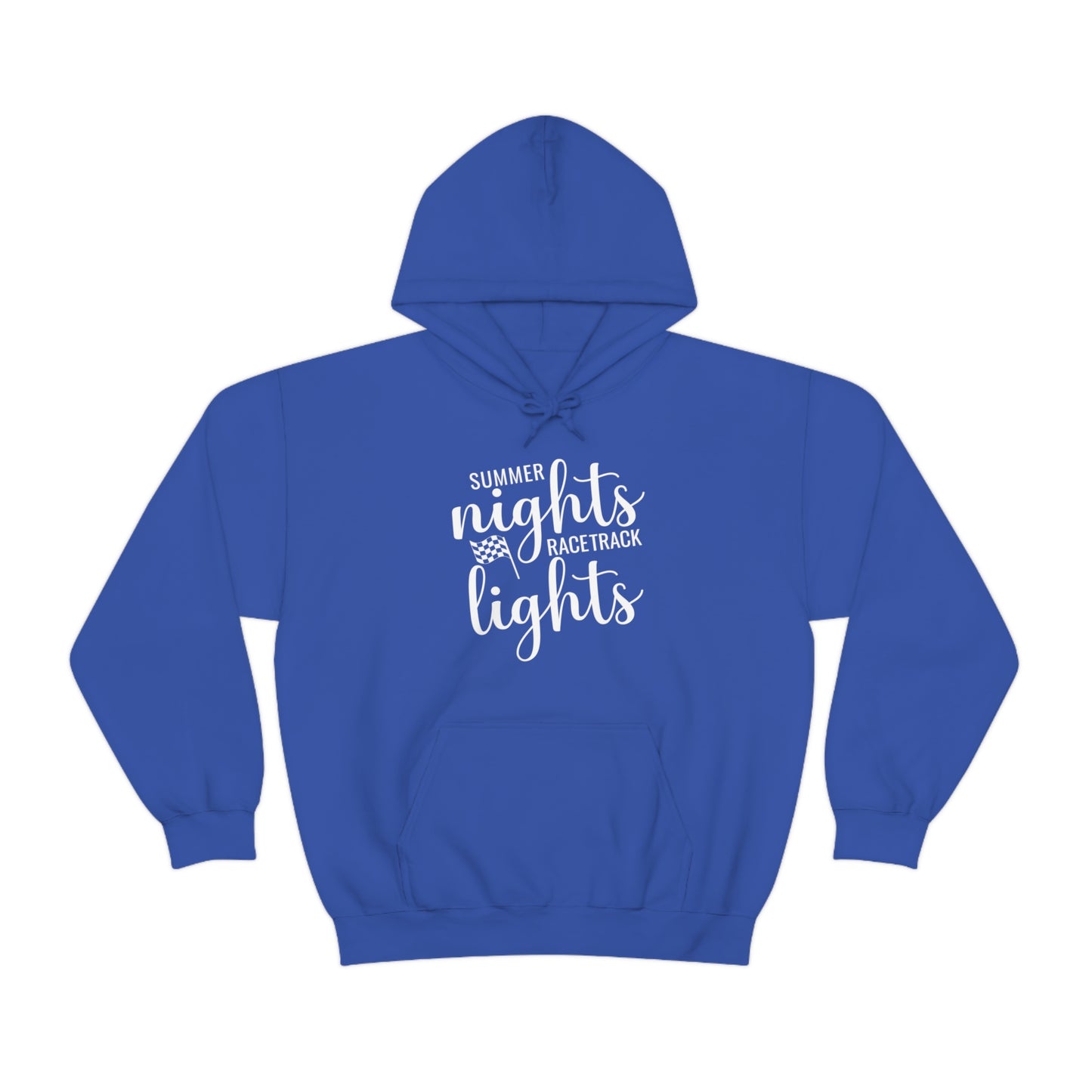 Summer Nights Racetrack Lights Hooded Sweatshirt