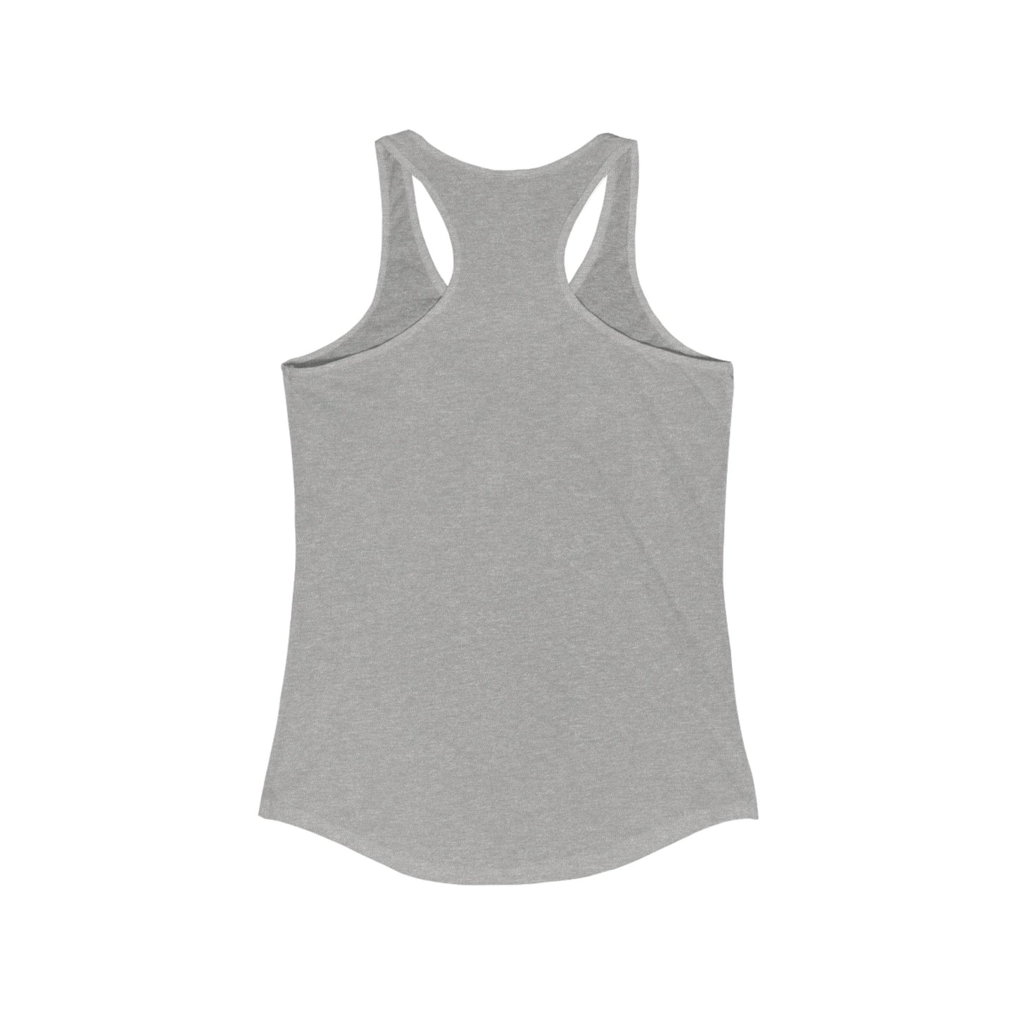 Racerback Tank Checkered Flag Bows and Hearts Women's Ideal Tank Top