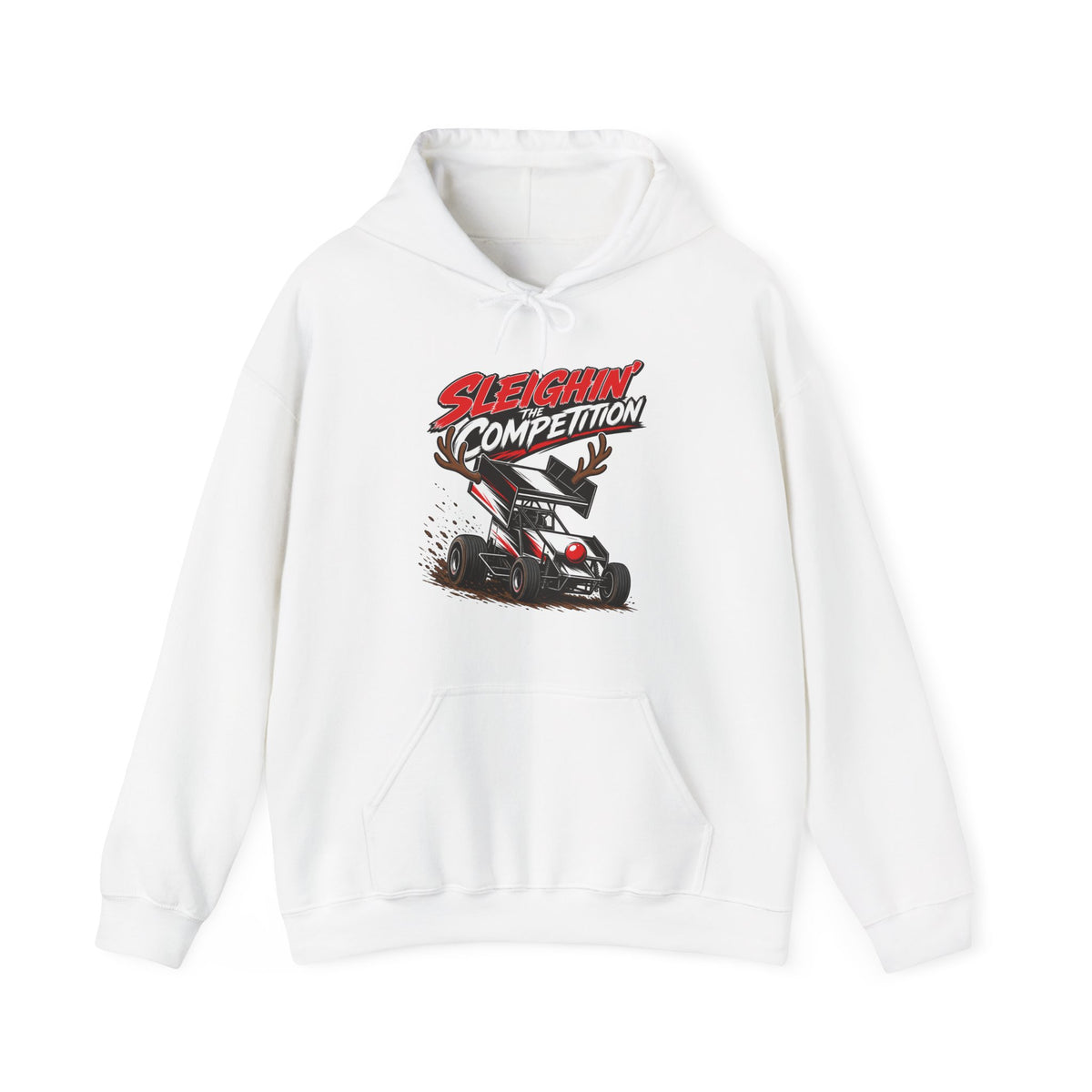 Sleigh Competition Racing Christmas Hoodie
