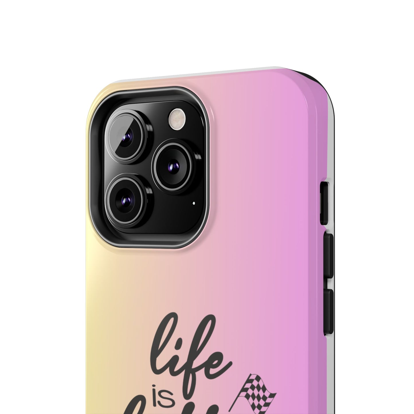 Two-Tone Tough Phone Cases - Life Is Better At The Racetrack