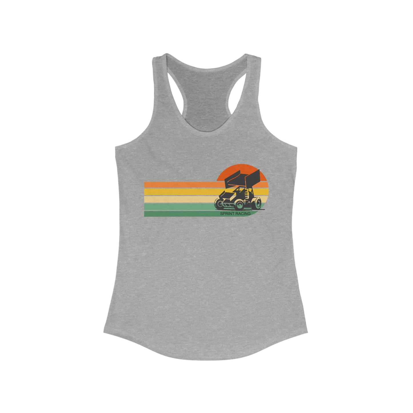 RETRO Sprint Car Racing Tank Tops