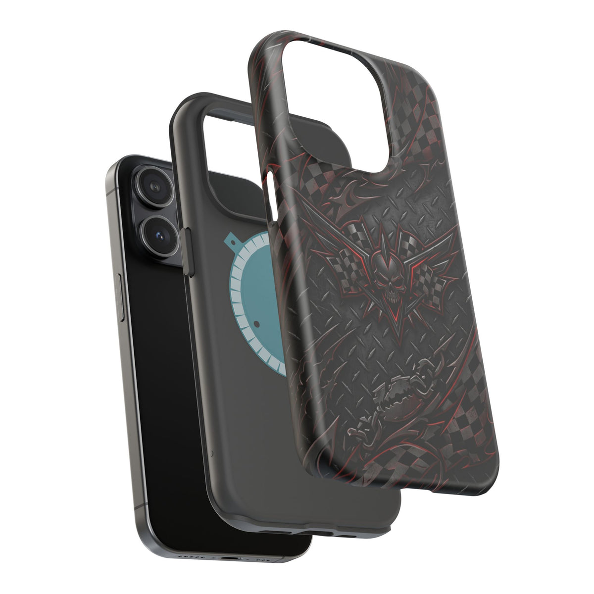 Gothic Dragon Skull Magnetic Phone Case