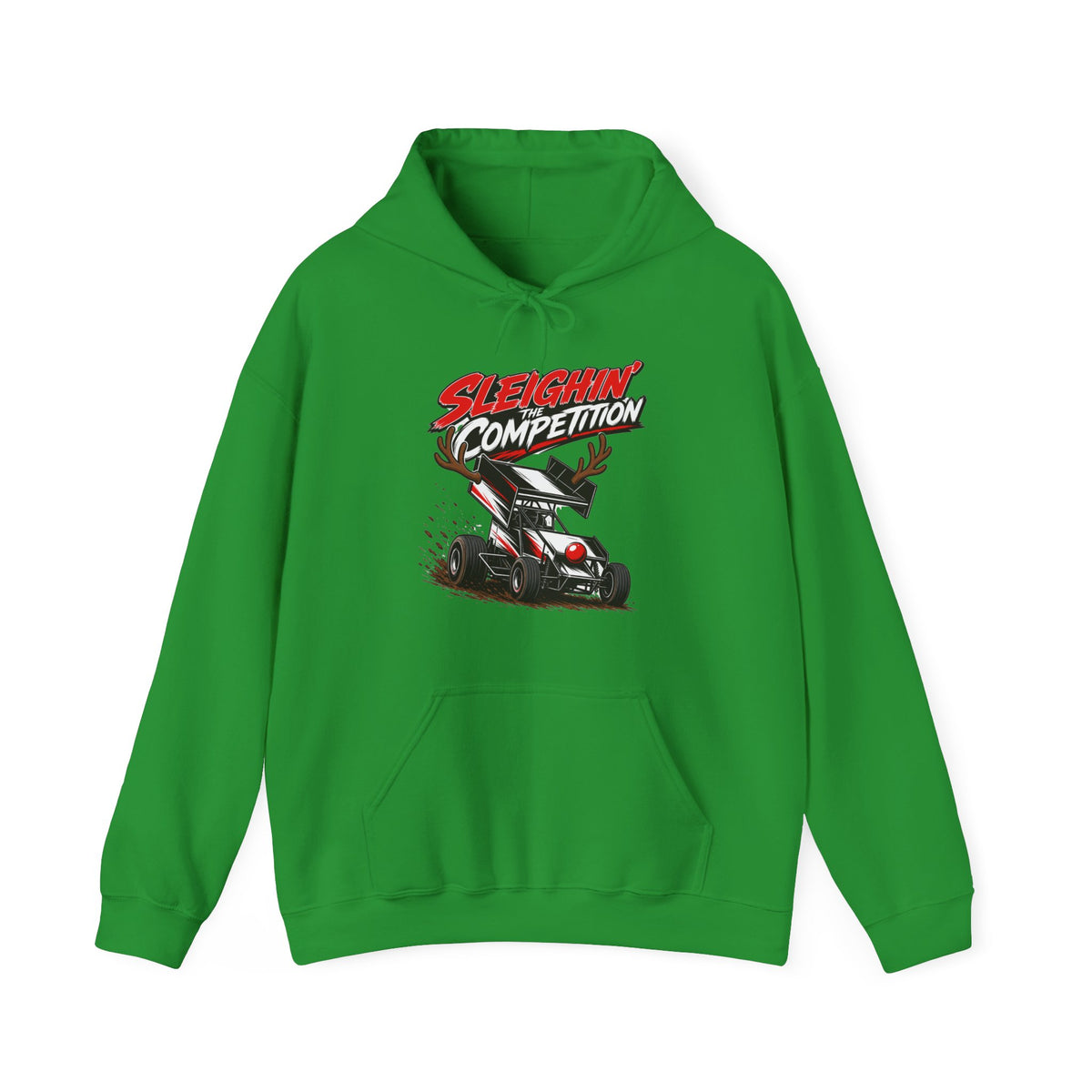 Sleigh Competition Racing Christmas Hoodie