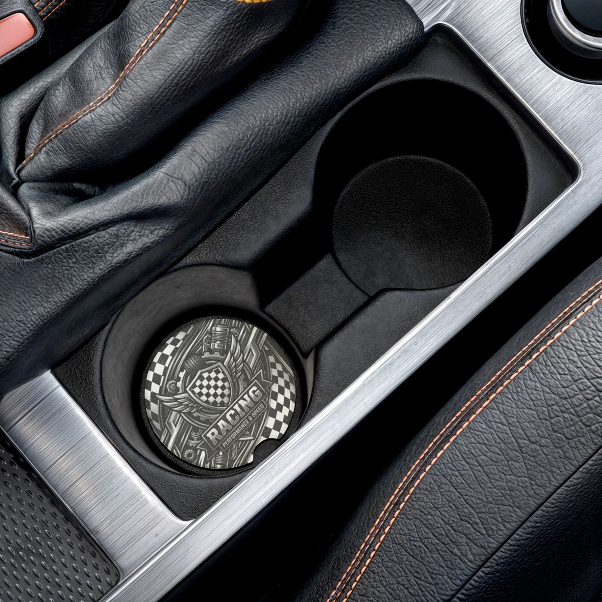 Racing Performance & Speed Soapstone Car Coaster