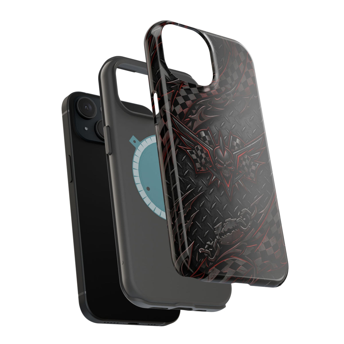 Gothic Dragon Skull Magnetic Phone Case