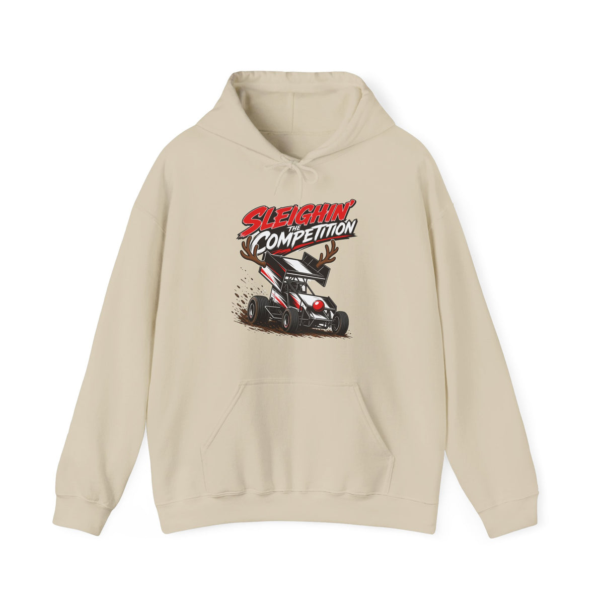 Sleigh Competition Racing Christmas Hoodie