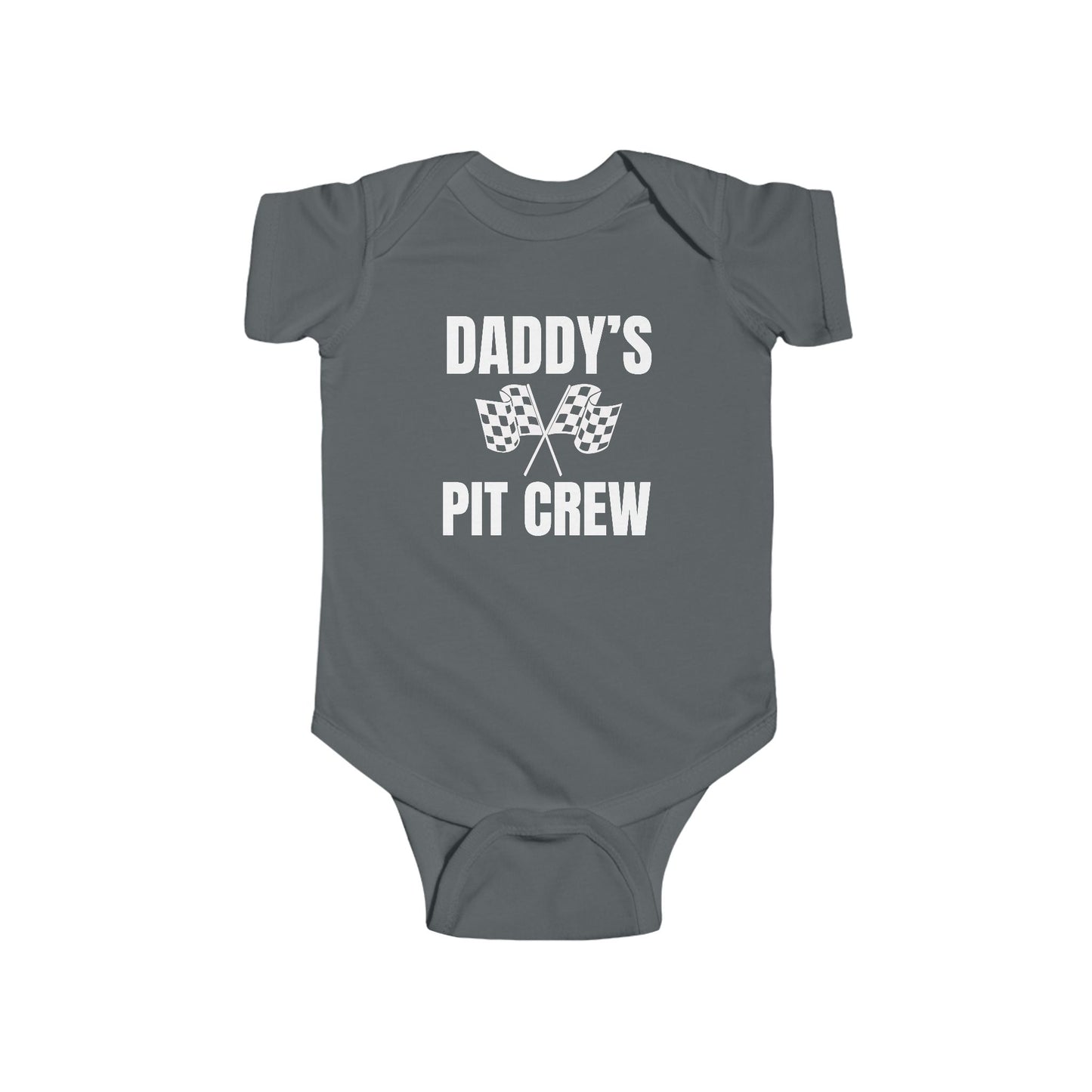 Daddy's Pit Crew Infant Fine Jersey Bodysuit