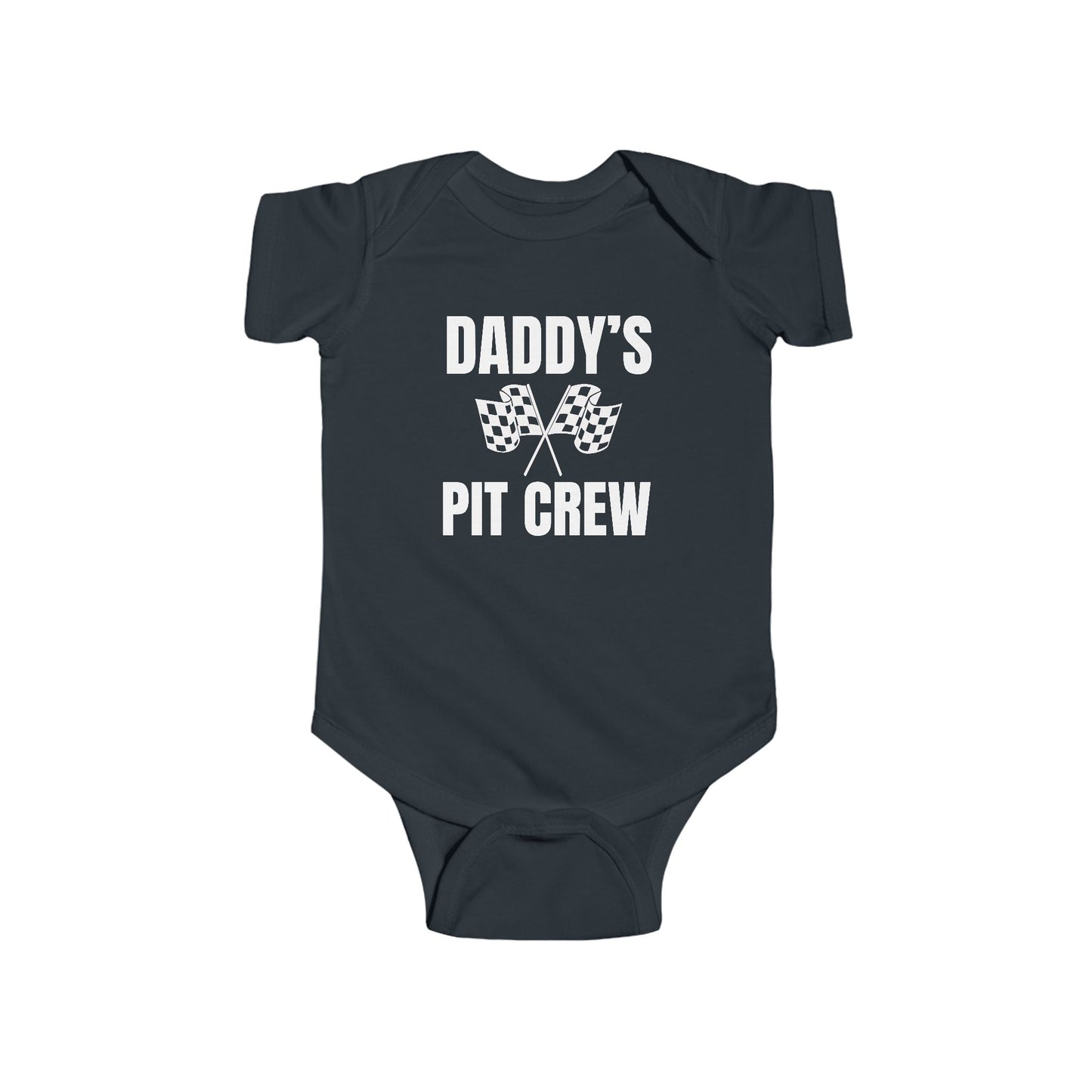 Daddy's Pit Crew Infant Fine Jersey Bodysuit