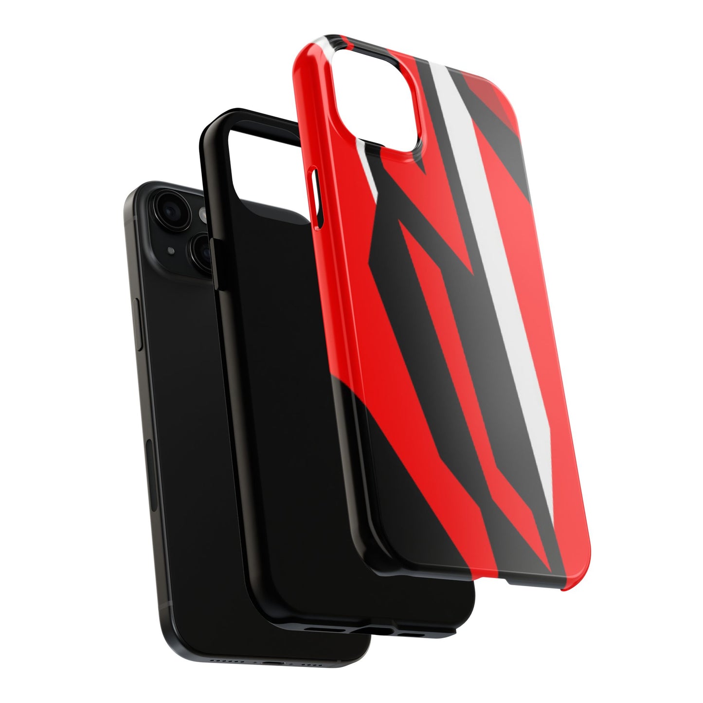 Red Racing Graphic Tough Phone Cases