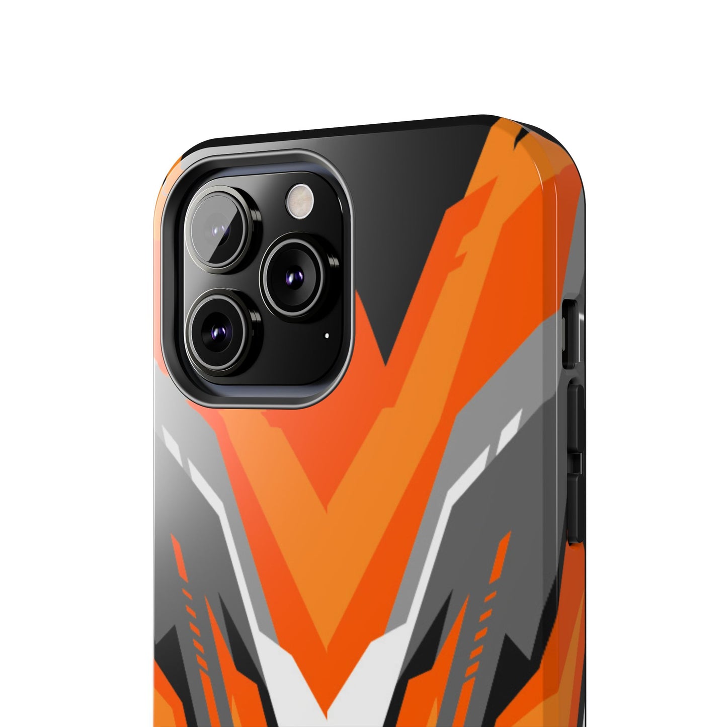 Orange Racing Graphic Tough Phone Case