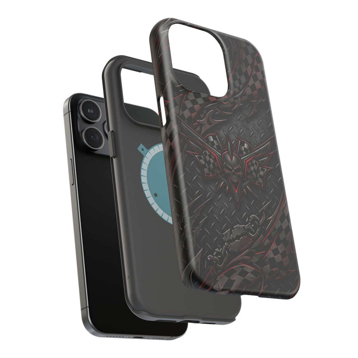 Gothic Dragon Skull Magnetic Phone Case