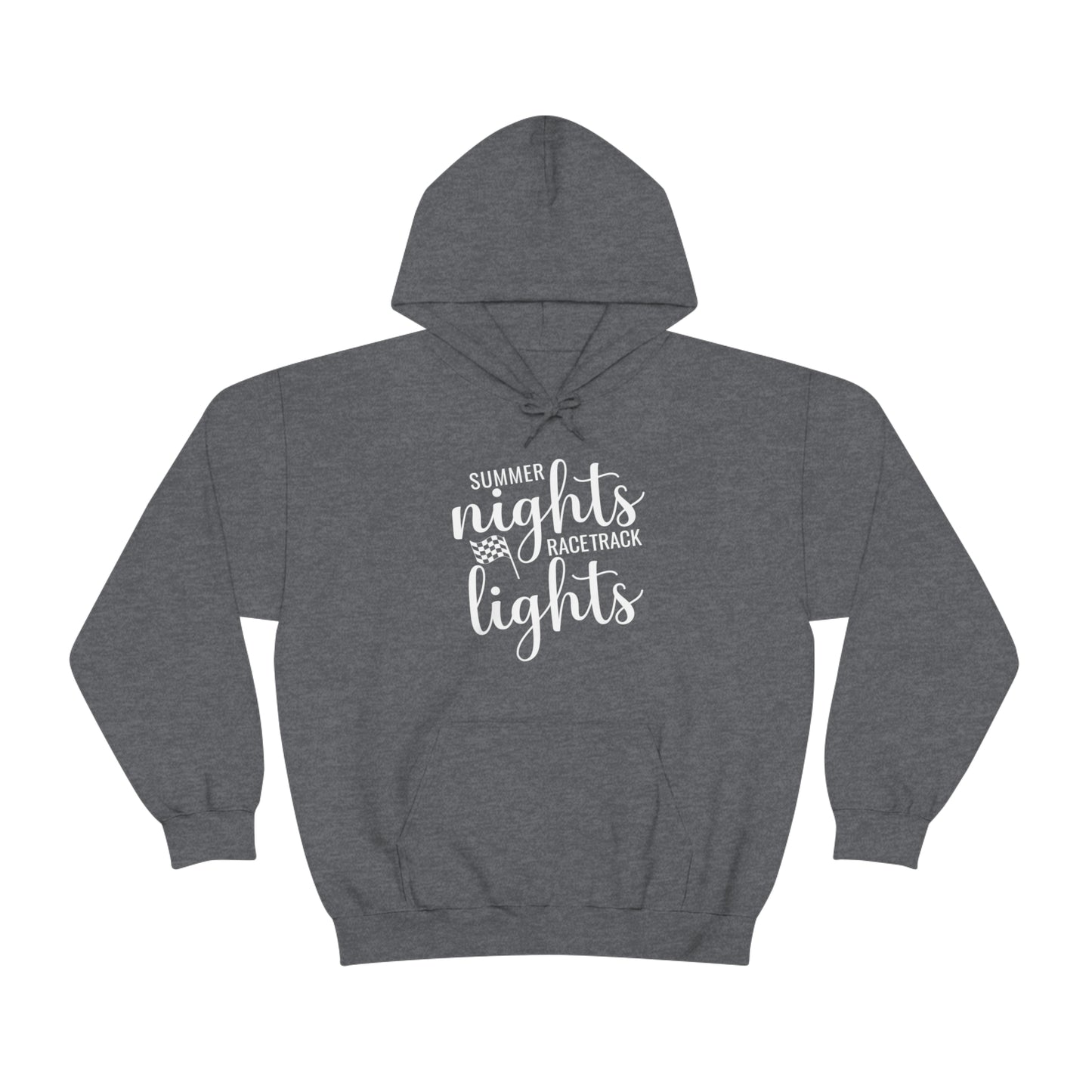 Summer Nights Racetrack Lights Hooded Sweatshirt