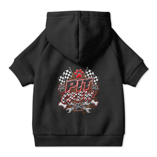 Dog Racing Hoodie – “Pit Crew” Racing Pet Apparel