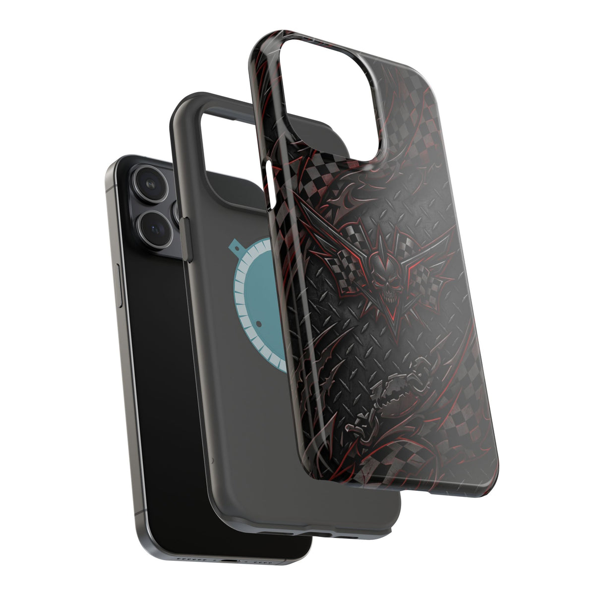 Gothic Dragon Skull Magnetic Phone Case