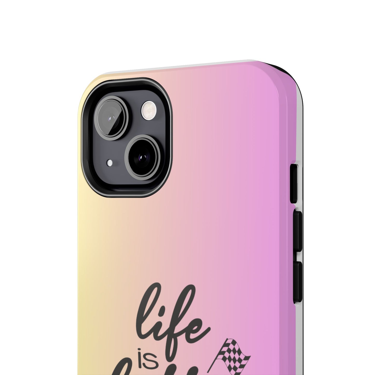 Two-Tone Tough Phone Cases - Life Is Better At The Racetrack