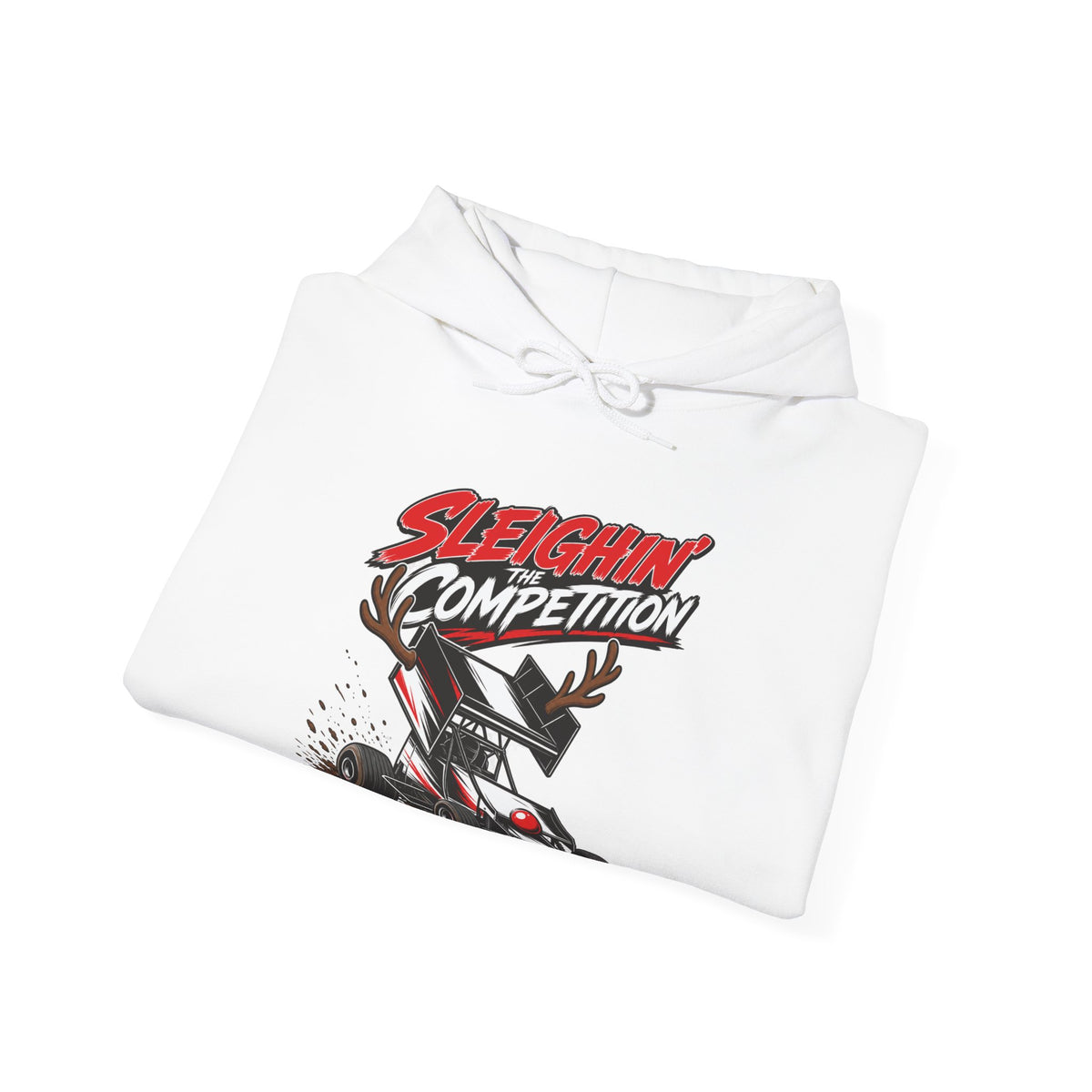 Sleigh Competition Racing Christmas Hoodie