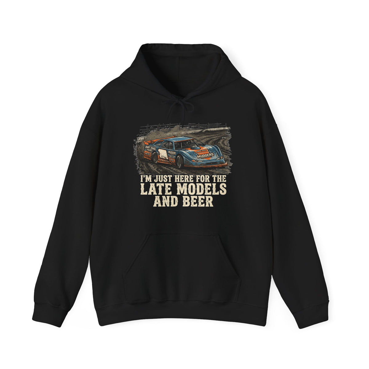 Late Models and Beer Racing Hoodie