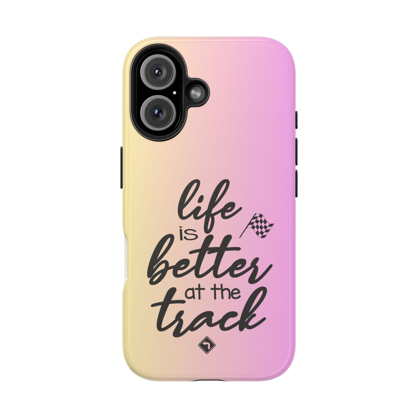 Two-Tone Tough Phone Cases - Life Is Better At The Racetrack