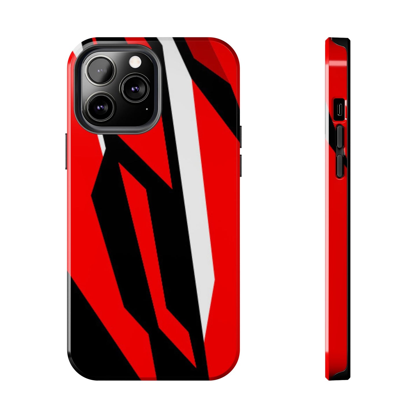 Red Racing Graphic Tough Phone Cases