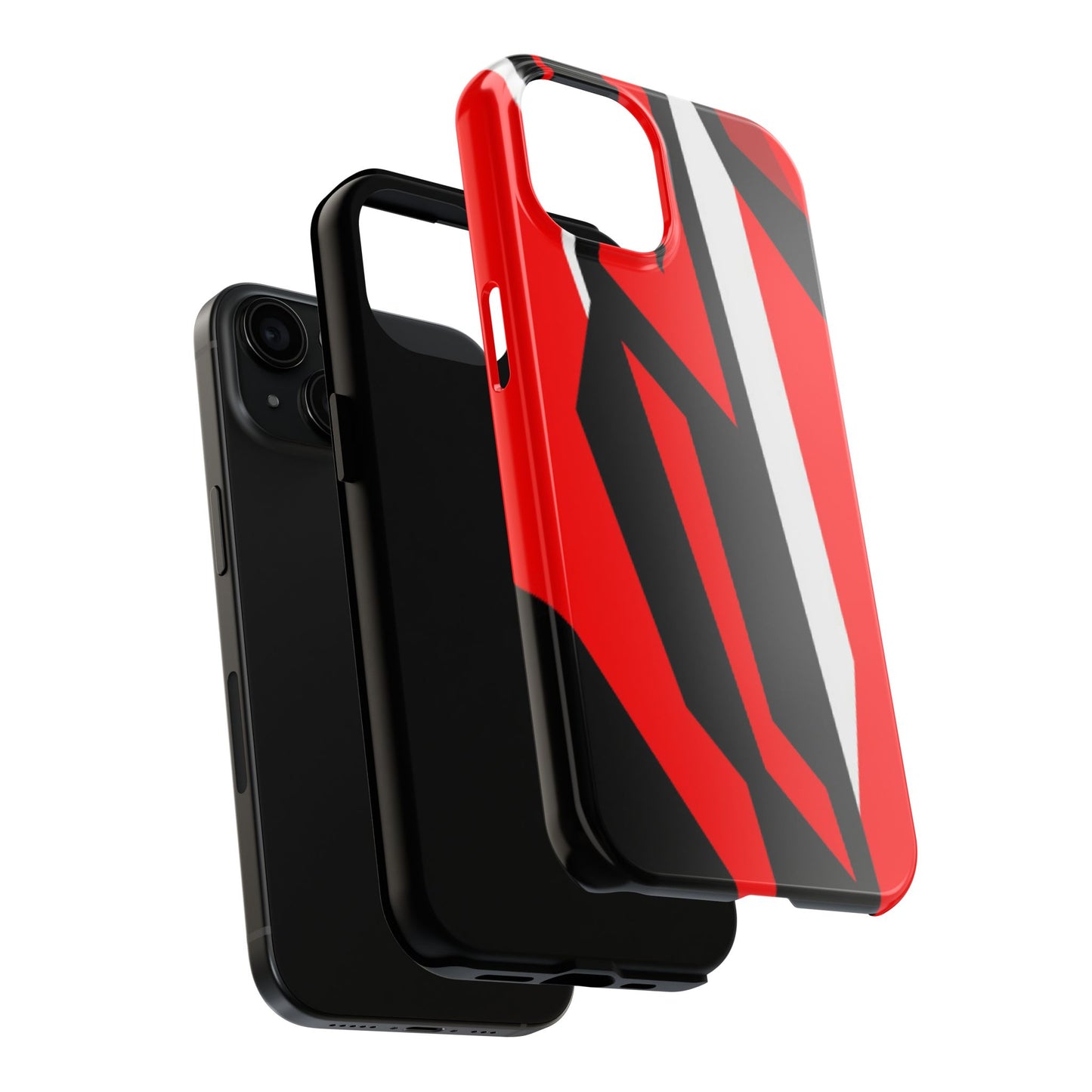 Red Racing Graphic Tough Phone Cases