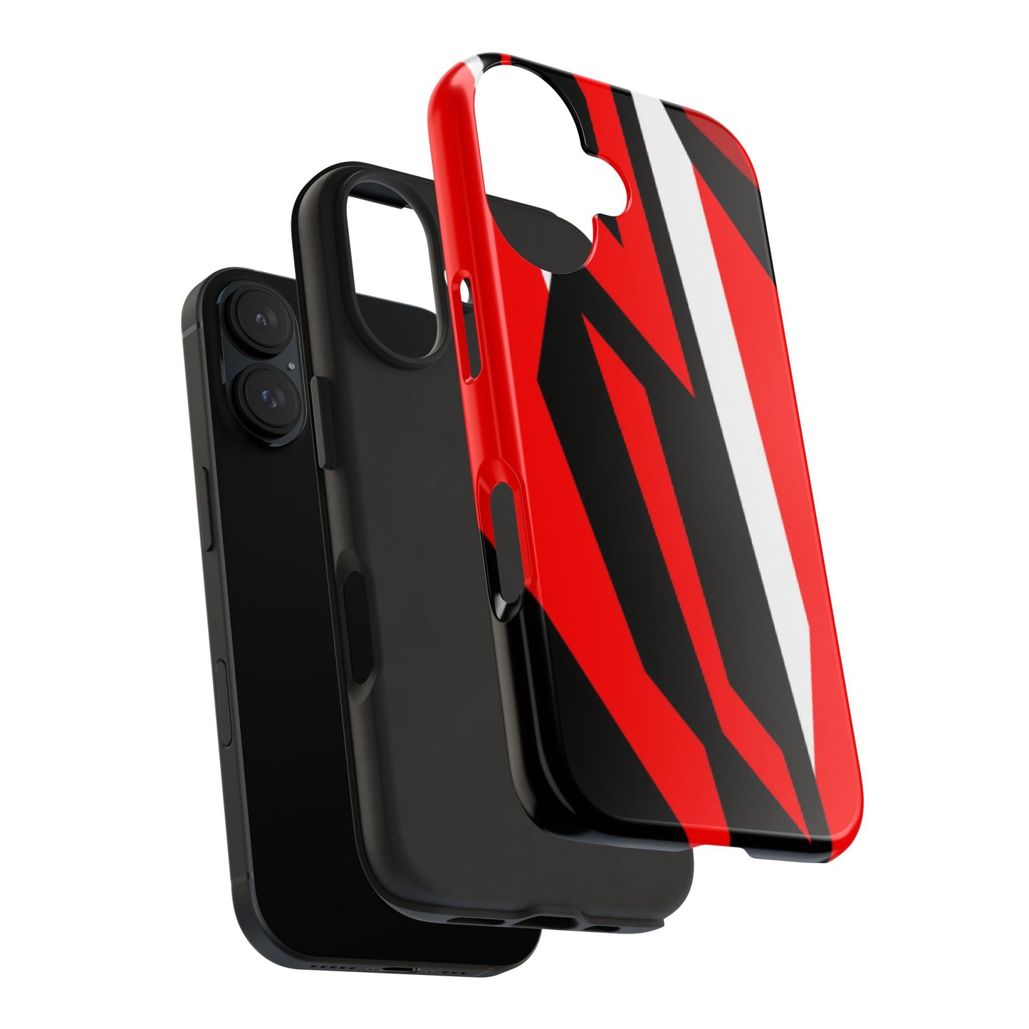 Red Racing Graphic Tough Phone Cases