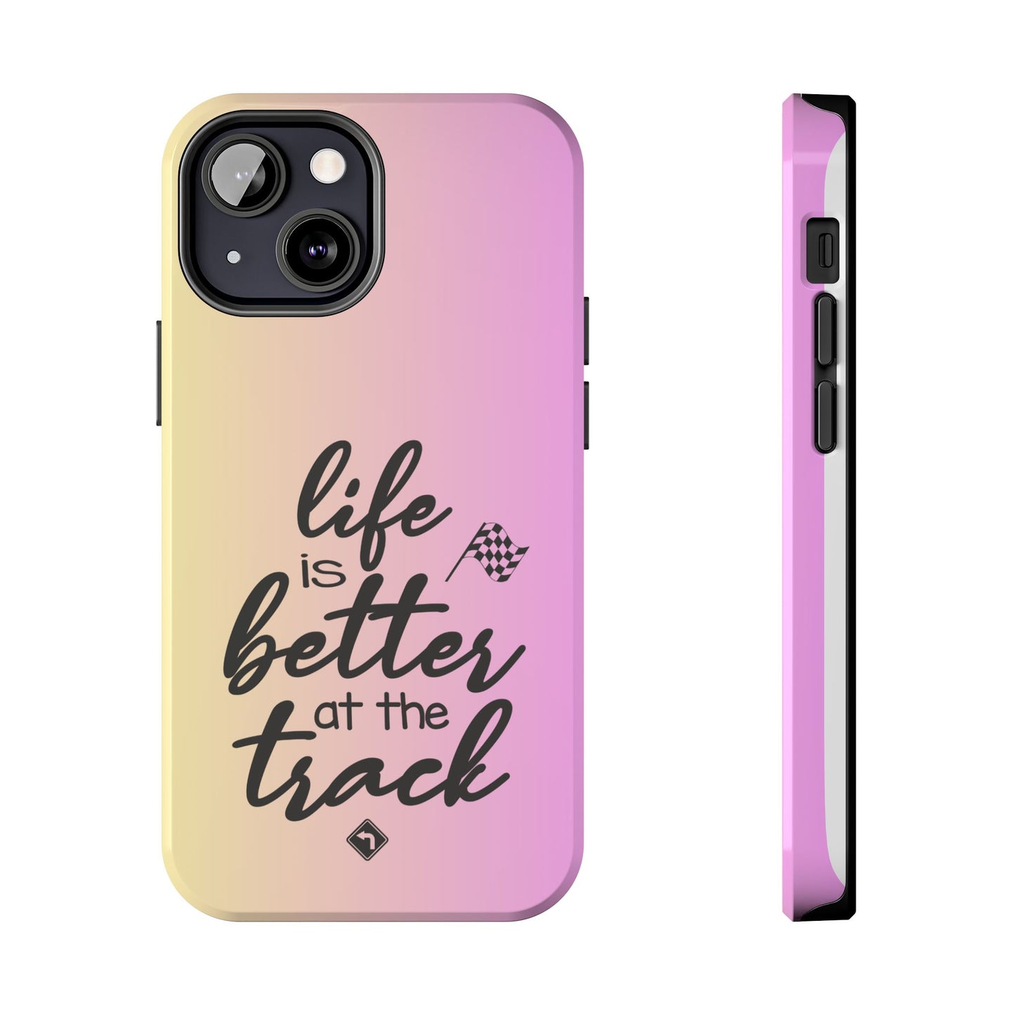Two-Tone Tough Phone Cases - Life Is Better At The Racetrack