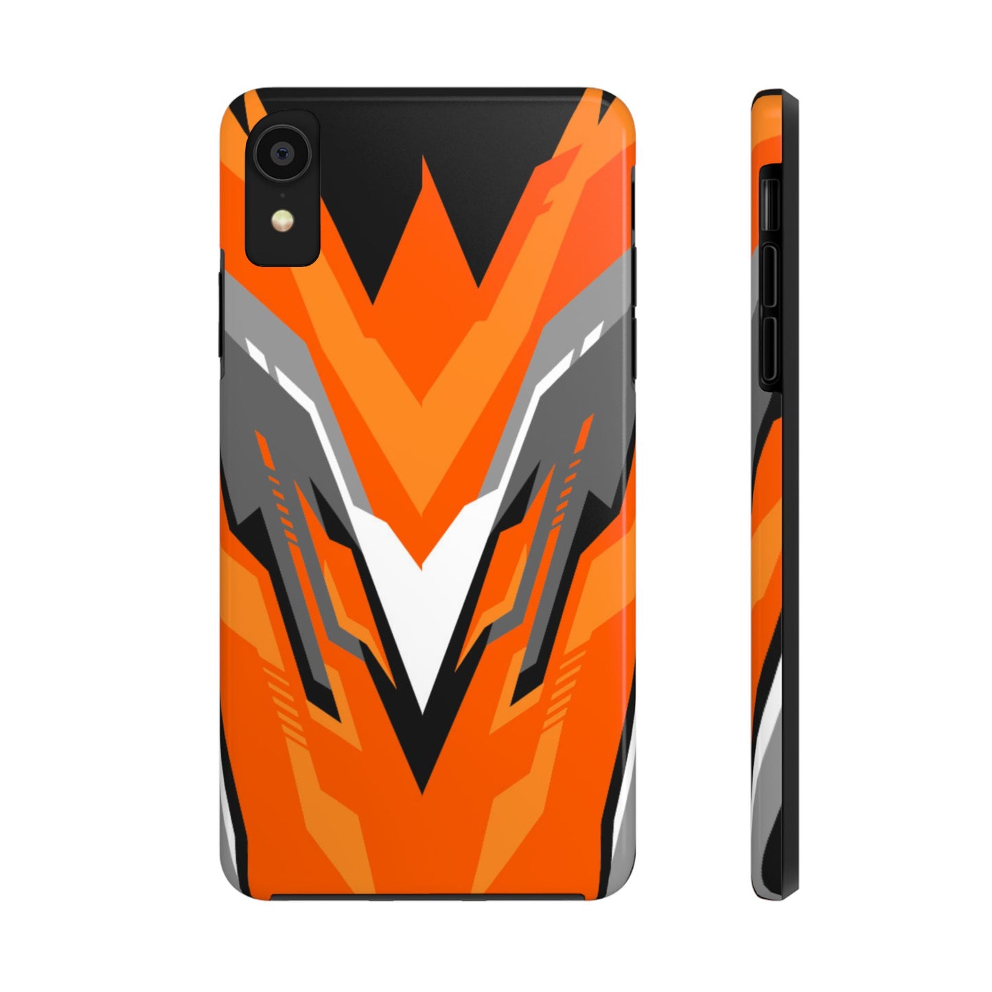 Orange Racing Graphic Tough Phone Case