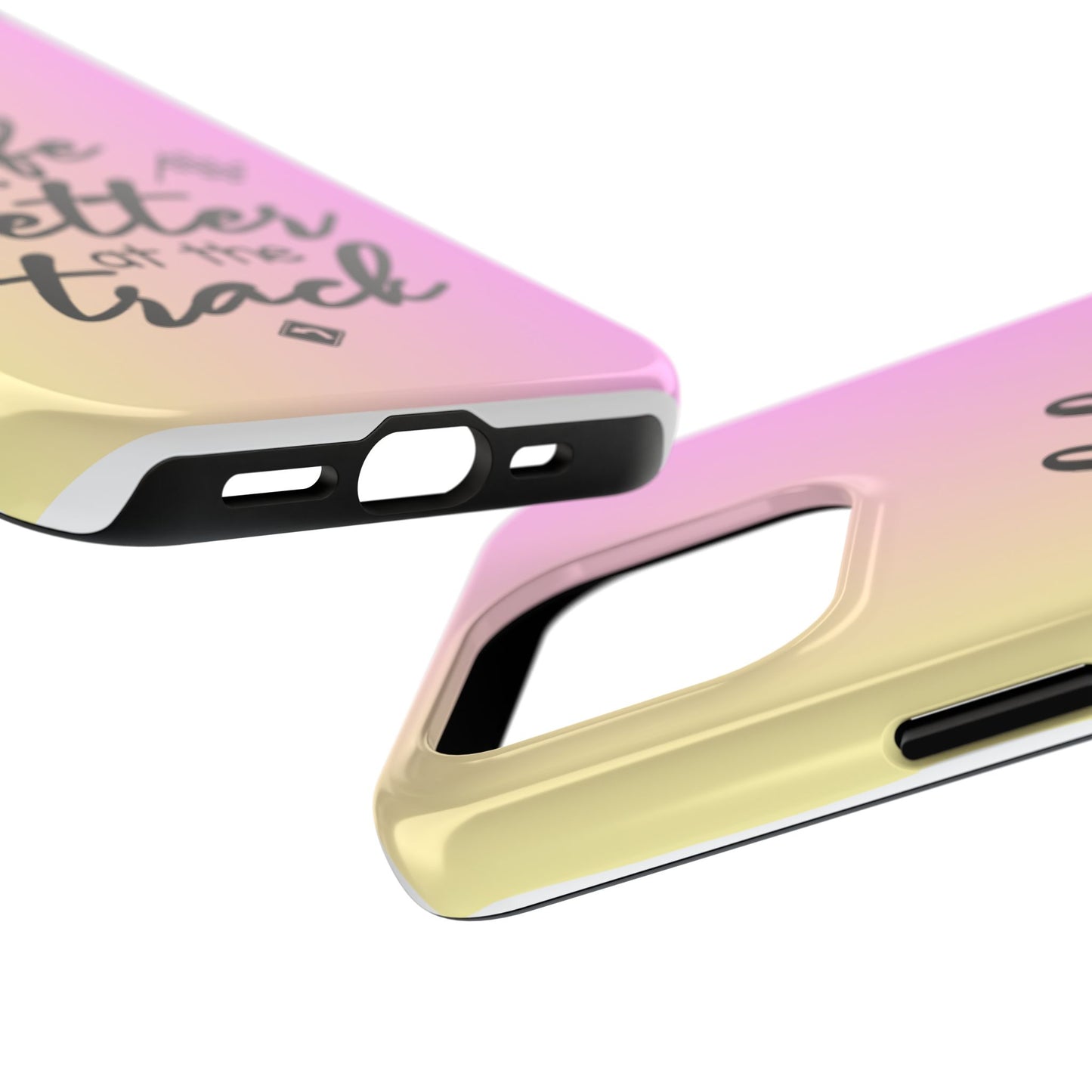 Two-Tone Tough Phone Cases - Life Is Better At The Racetrack
