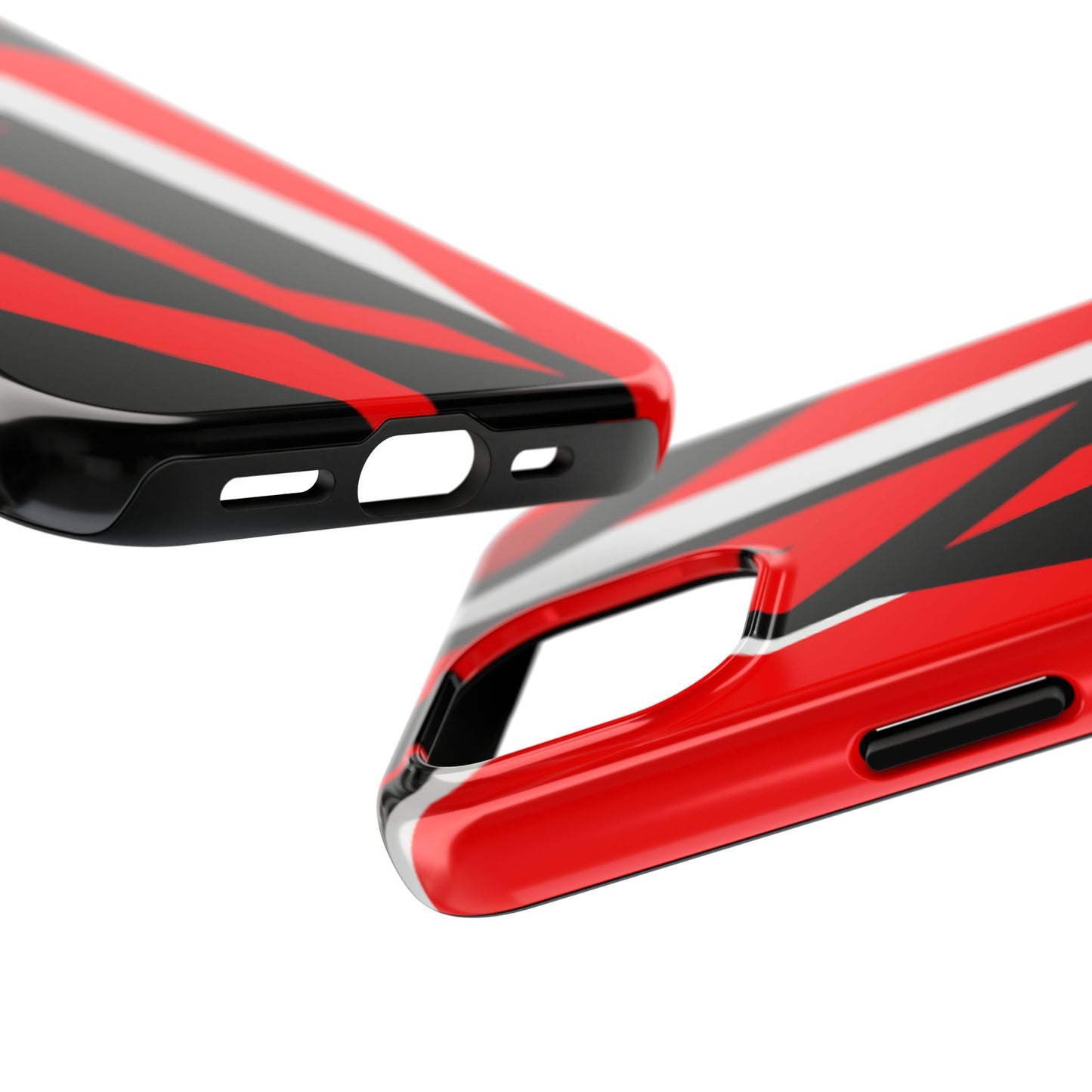 Red Racing Graphic Tough Phone Cases