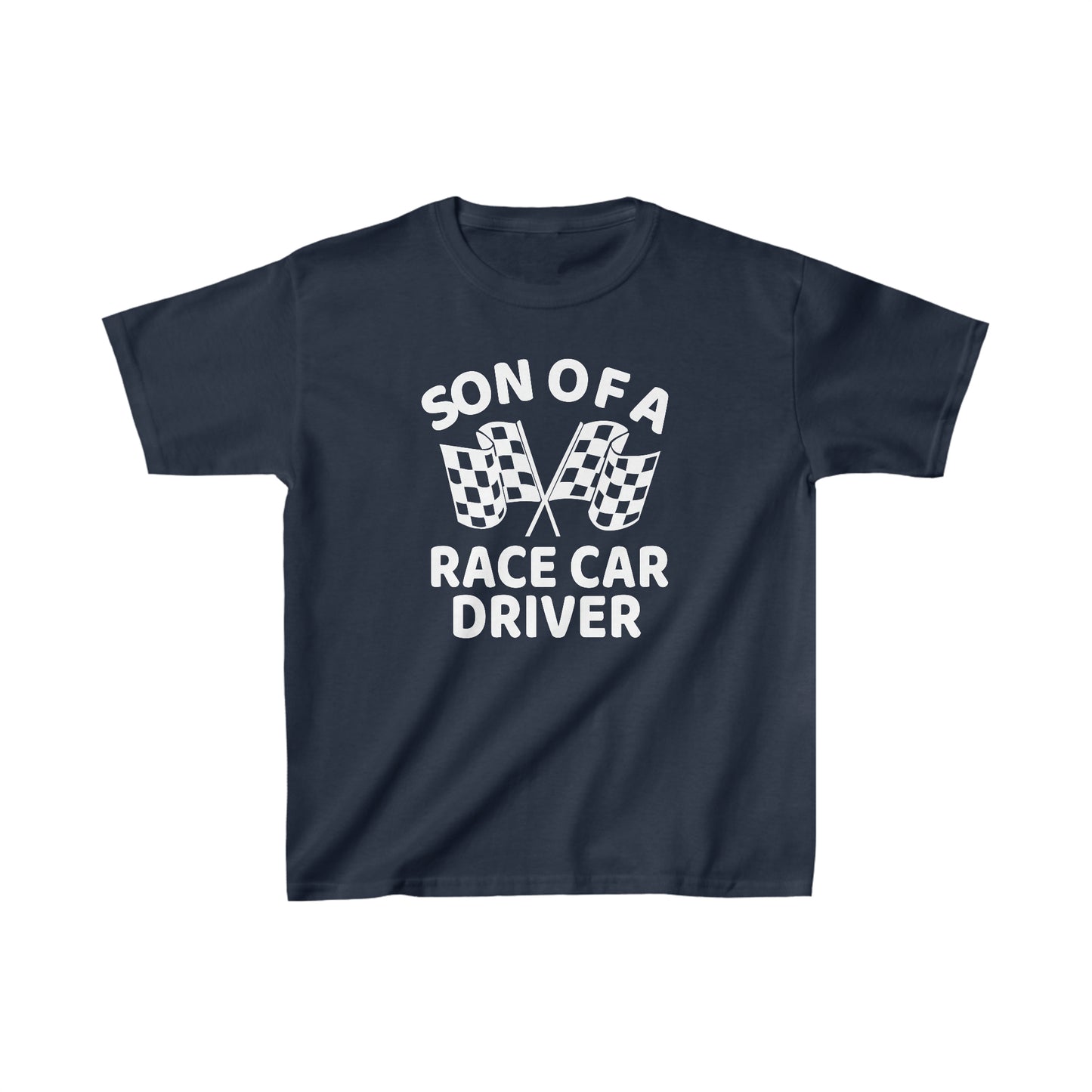 Kids Son Of A Race Car Driver Tee