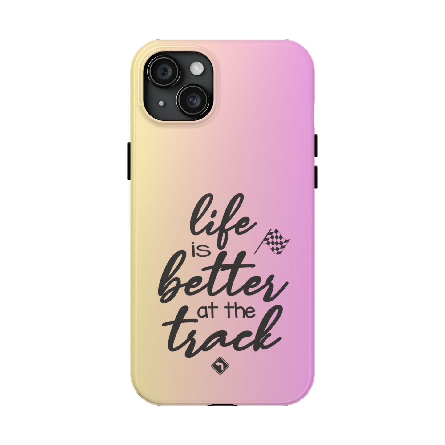 Two-Tone Tough Phone Cases - Life Is Better At The Racetrack