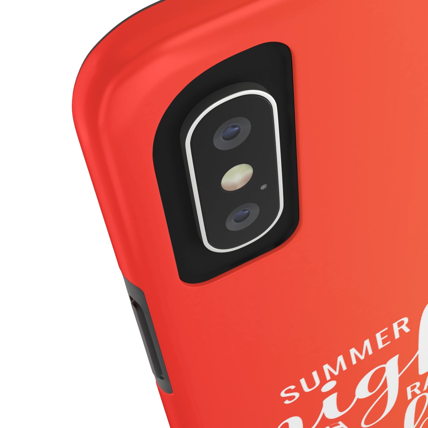 Summer Nights Racetrack Lights Orange Tough Phone Cases