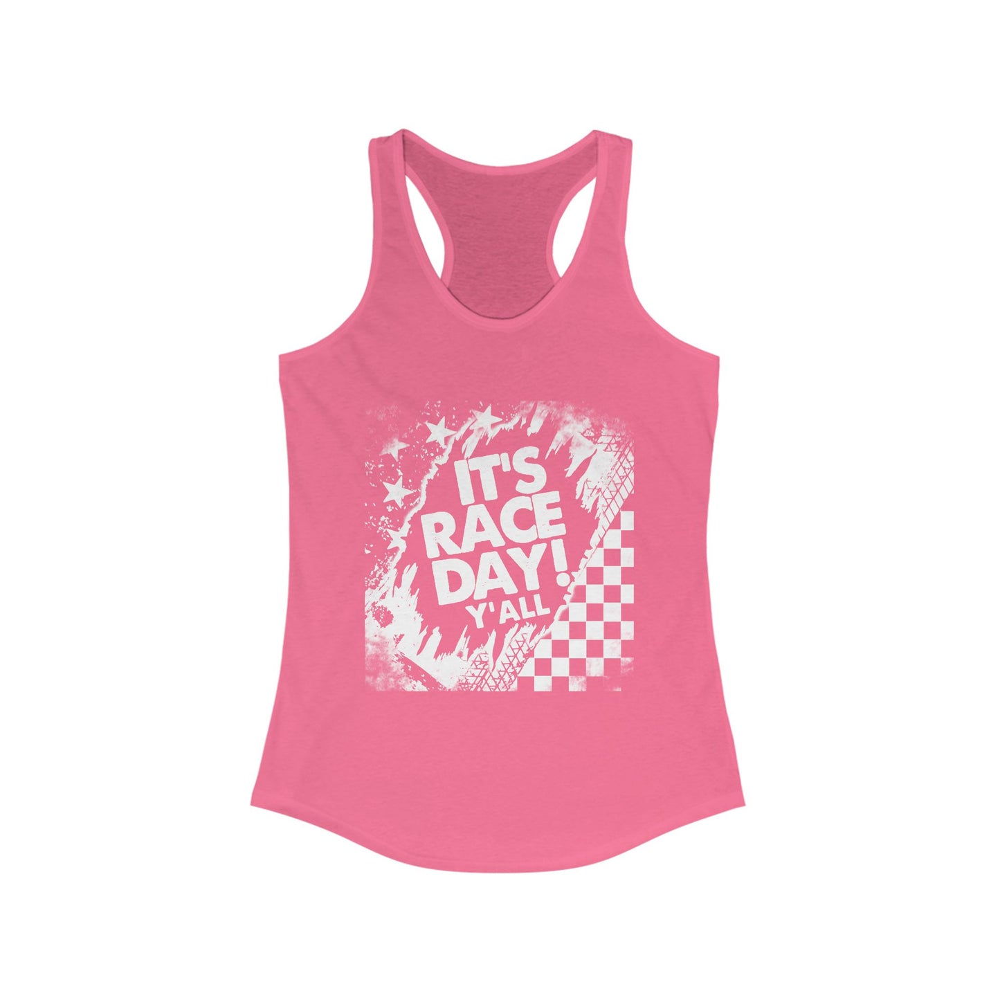 It's Raceday Y'all Racerback Tank Top