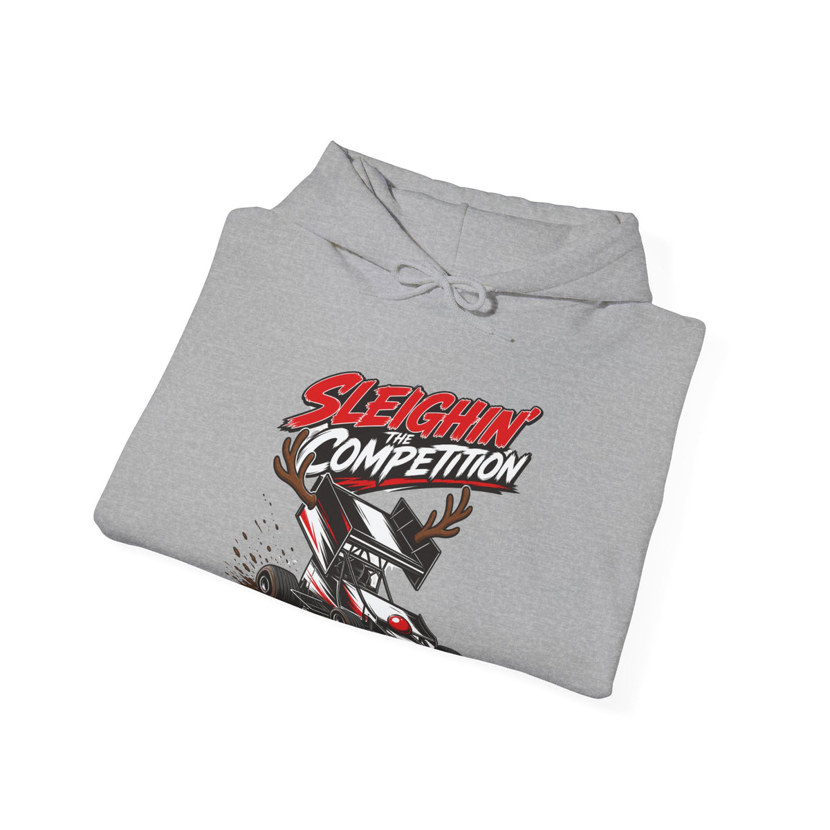Sleigh Competition Racing Christmas Hoodie