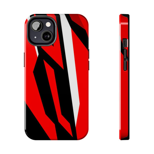 Red Racing Graphic Tough Phone Cases
