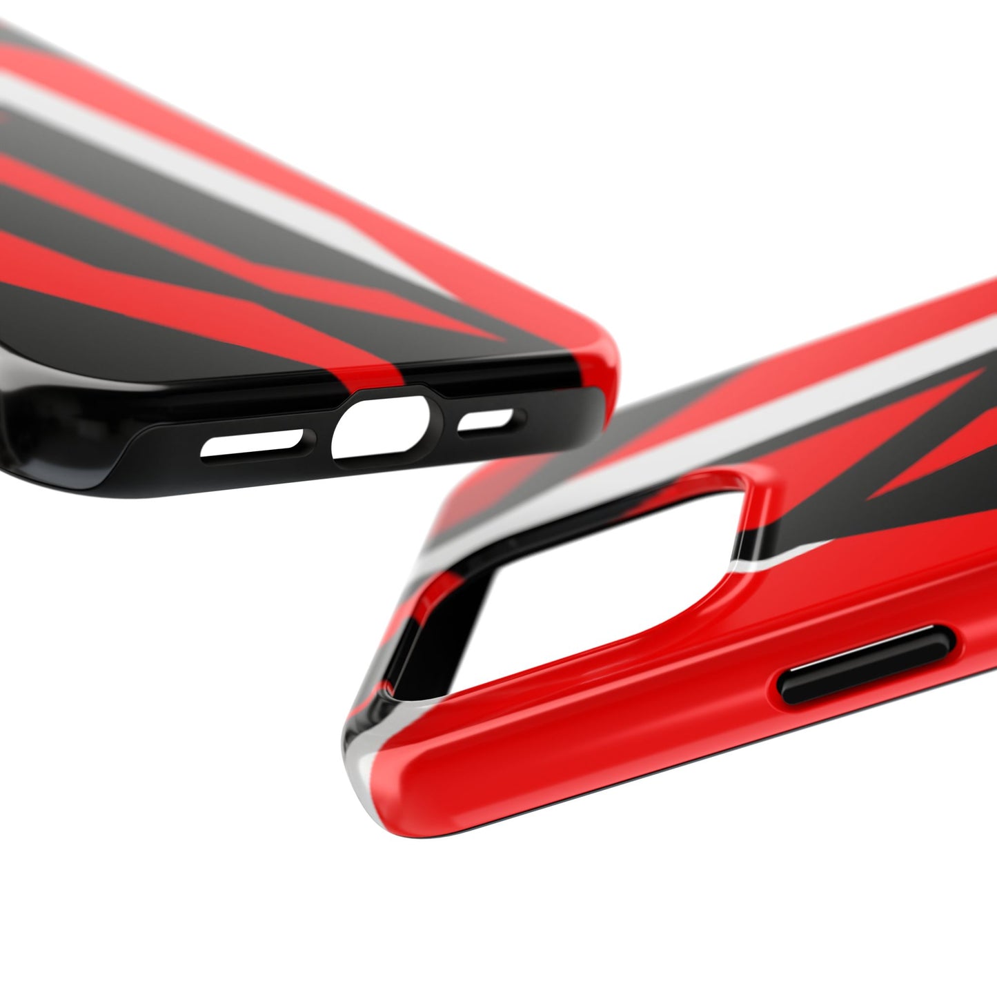 Red Racing Graphic Tough Phone Cases