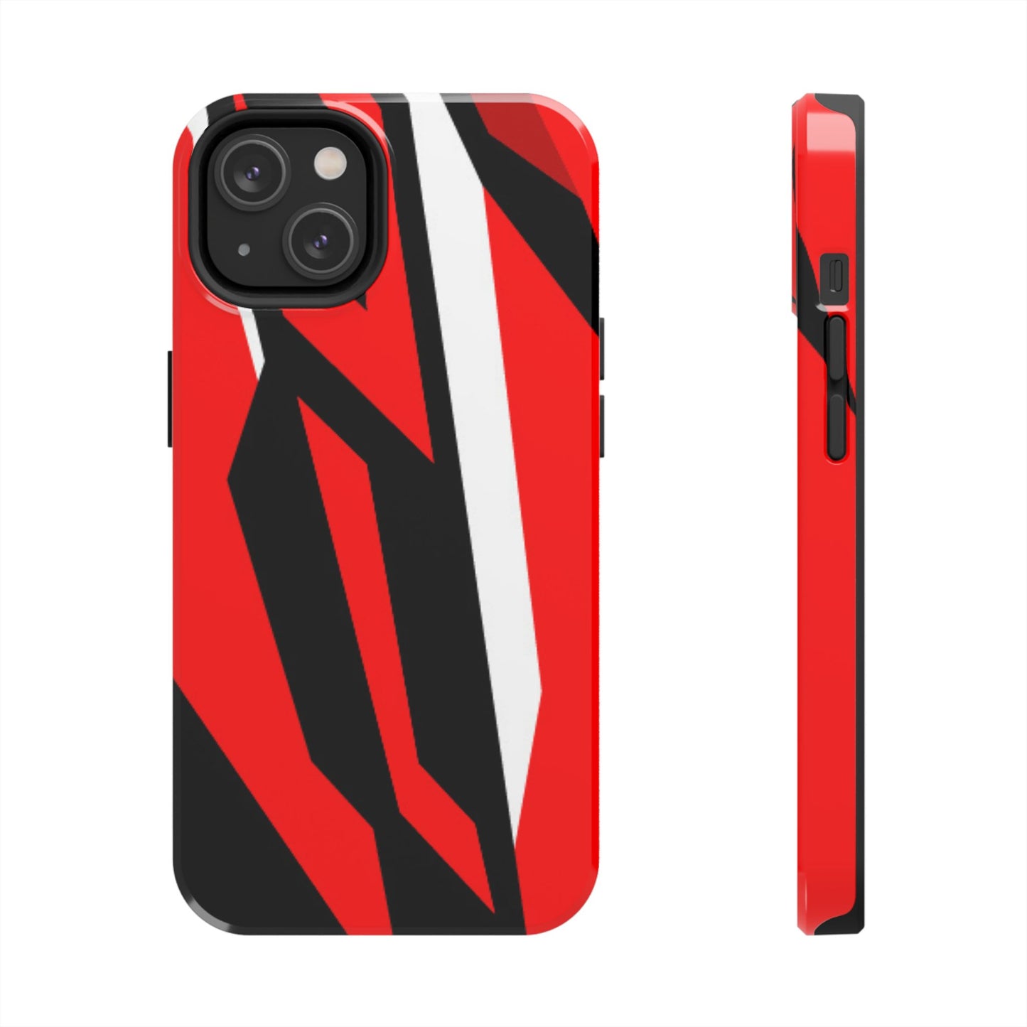 Red Racing Graphic Tough Phone Cases